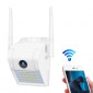 DP11 2 mégapixels applique murale extérieure étanche caméra IP sans fil, prise en charge de la vision nocturne multiple et de la surveillance à distance du téléphone portable et de l'interphone vocal et de la