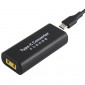 Adaptateur de connecteur d'alimentation femelle Big Square Femelle vers USB-C / Type-C avec câble USB-C / Type C de 15 cm