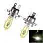 Ampoules H4 Xenon Jaune Pur, 12V 100 / 90W