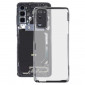 Pour Samsung Galaxy S20 SM-G980 SM-G980F SM-G980F/DS Verre Transparent Batterie Couverture Arrière (Transparent)