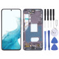 Pour Samsung Galaxy S22 5G SM-S901B Version UE OLED LCD Écran Numériseur Assemblage Complet avec Cadre (Noir)