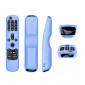 Pour LG An-MR21GC / AN-MR21N / AN-MR21GA TV Télécommande Étui de protection en silicone (Bleu lumineux)