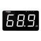 Moniteur de bruit environnemental à grand écran et compteur de décibels mural SNDWAY SW-525C de 9,6 pouces