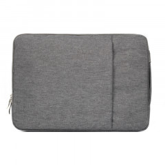 Sac à bandoulière portatif portable universel de 13,3 pouces Sac à bandoulière portable pour ordinateur portable pour MacBook Air / Pro, Lenovo et autres ordinateurs portables, taille: 35.5x26.5x2cm (gris)