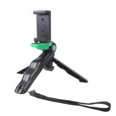 Grip portatif / mini trépied Steadicam Curve avec clip droit pour GoPro HERO 4/3 / 3+ / SJ4000 / SJ5000 / SJ6000 Sports DV / Appareil photo numérique / iPhone, Galaxy et autres téléphones mobiles (Vert)