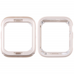 Pour Apple Watch Series SE 2022 Plaque de cadre central en acier inoxydable de 40 mm (or)