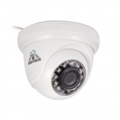 COTIER 531eA-W CE & RoHS certifié étanche capteur CMOS 1/4 pouce 1MP 1280x720P CMOS 3.6mm objectif 3MP caméra AHD avec 12 LED IR, vision nocturne de soutien et balance des blancs