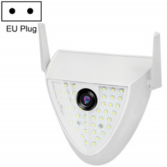 DP16 2.0 MEGAPIXEL 42 LEDS Caméra intelligente de jardin, détection de mouvement / vision de nuit / interphone vocale / carte TF, prise EU