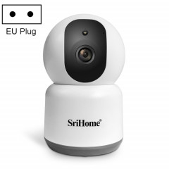 SirHome SH038 Caméra IP WiFi QHD 2.4G / 5G 4,0 millions de pixels, prise en charge de la détection des couleurs et des mouvements de nuit et conversation bidirectionnelle et détection humaine et carte TF, prise UE