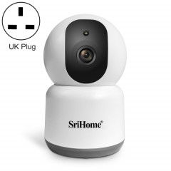 SirHome SH038 Caméra IP WiFi QHD 2.4G / 5G 4,0 millions de pixels, prise en charge de la détection des couleurs et des mouvements de nuit et conversation bidirectionnelle et détection humaine et carte TF, prise