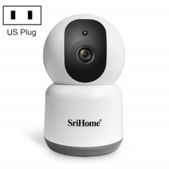 SirHome SH038 Caméra IP WiFi QHD 2.4G / 5G 4,0 millions de pixels, prise en charge de la détection des couleurs et des mouvements de nuit, conversation bidirectionnelle et détection humaine et carte TF, prise