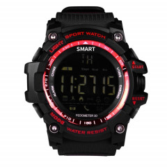 EX16 1.12 pouce FSTN LCD Affichage plein écran Sport Sport Smart Watch, IP67 50M Professionnel étanche, Support Podomètre / Chronomètre / Alarme / Notification Rappel / Notification d'appel / Appareil photo