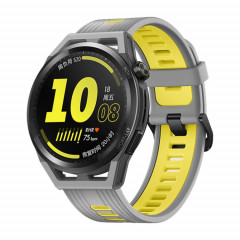 Huawei Regarder GT Runner Smart Watch Smart Watch bandeau 46mm Silicone, écran AMOLED 1.43 pouces, Support Antenne externe suspendu / GPS / Durée de vie de la batterie de 14 jours / NFC (gris)