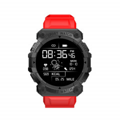 FD68S 1,44 pouce Color Roud Sport Sport Smart Watch, Soutenir le mode cardiaque / mode multi-sports (rouge)