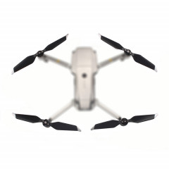 2 paires 8331 Hélices CW / CCW à dégagement rapide et réduction du bruit pour DJI Maivc Pro Platinum & Pro (Argent)