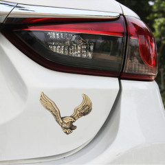 Autocollant décoratif corps de voiture en métal motif Hawk (Bronze)