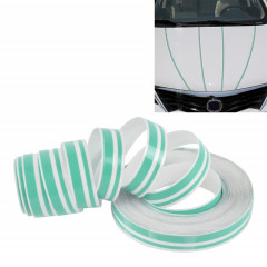 Ligne de ruban décoratif auto-adhésif de voiture de 12 mm × 9,8 m (vert)