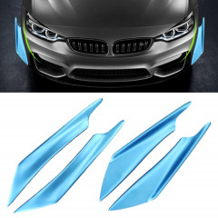 Autocollant décoratif de flanc de voiture, style 4 PCS (bleu)