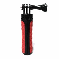 Multi-fonctionnel support de trépied pliable Selfie Monopod Stick pour GoPro HERO5 Session / 5/4 Session / 4/3 + / 3/2/1, caméras de sport Xiaoyi, longueur: 12-23cm (rouge)