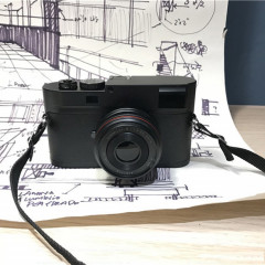 Accessoires de studio photo de modèle d'appareil photo reflex numérique factice non fonctionnel (noir)