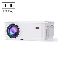 Projecteur D5 Electronic Focus Android 11 OS 2 Go + 16 Go, prise en charge de la résolution 8K et du Wifi 2.4 + 5G et BT5.0, prise britannique