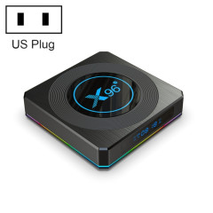 X96 X4 8K Smart TV Box Android 11,0 Media Player avec télécommande, AMLogic S905x4 ARM CORE CORTEX A55 A55, RAM: 4GB, ROM: 32GB, SUPPORT 100M, BANDE DUAL BAND WIFI, Bluetooth, US Plug