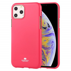 MERCURY GOOSPERY JELLY Coque TPU anti-choc et anti-rayures pour iPhone 11 Pro Max (Rose Rouge)