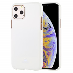 MERCURY GOOSPERY JELLY Coque TPU anti-choc et anti-rayures pour iPhone 11 Pro Max (Blanc)