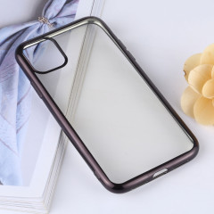 TPU Transparent Etui de protection pour téléphone portable étanche et étanche pour iPhone 11 Pro Max (Noir)