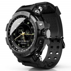 Lokmat MK28 1,4 pouces FSTN écran IP68 montre intelligente étanche, rappel d'informations de support / caméra à distance / enregistrement sportif (noir)