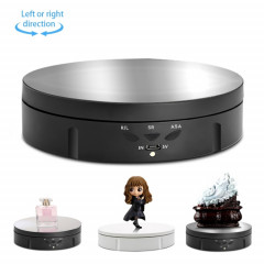 14.6cm USB Triffilt Turntable Tableau de platine Tableau de tournage vidéo Props de tournage de plateau tournant pour la photographie, charge: 10kg (miroir noir)
