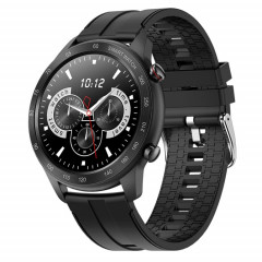 MX5 1,3 pouce IPS Screen IP68 Water Smart Watch, Support Bluetooth Call / Surveillance de la fréquence cardiaque / Surveillance du sommeil, Style: Strap Silicone (Noir)