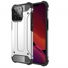 Étui de combinaison Magic Armor TPU + PC pour iPhone 13 Pro (argent)