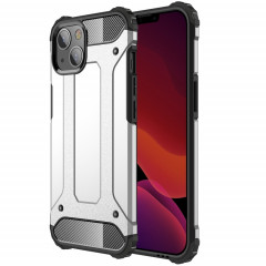 Magic Armor TPU + Coque combinée PC pour iPhone 13 (argent)