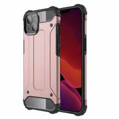 Coque combinée Magic Armor TPU + PC pour iPhone 13 (or rose)