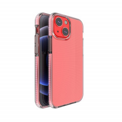 TPU Cas de protection antichoc double couleur pour iPhone 13 mini (rose)