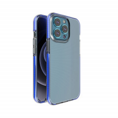 Cas de protection antichoc double couleur TPU pour iPhone 13 Pro (Bleu de rêve)