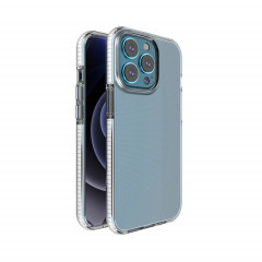 TPU Cas de protection antichoc double couleur pour iPhone 13 Pro (Blanc)