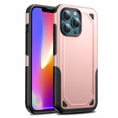 Étui de protection Armure robuste antichoc pour iPhone 13 (or rose)