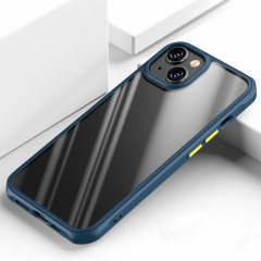 Dawn Series Airbag TPU + Coque PC pour iPhone 13 Mini (Bleu)