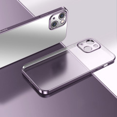 Etui de protection TPU ultra-mince ultra-mince de Sulada Electroplant pour iPhone 13 (violet)