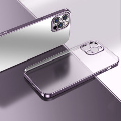 Etui de protection TPU ultra-mince de l'électroplastie Sulada pour iPhone 13 Pro (violet)