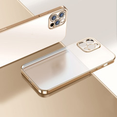 Étui de protection TPU ultra-mince de l'électroplastie Sulada pour iPhone 13 Pro (Gold)