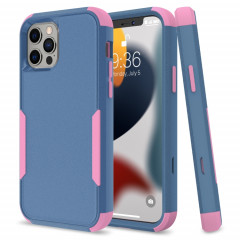 Coque de protection TPU + PC TPU + PC TPU + PC (bleu royal + rose)