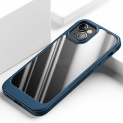 Étui de protection TPU + PC antichoc pour iPhone 13 (bleu marine)