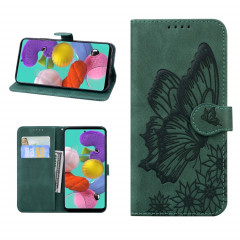 Tapis en cuir à rabat horizontal horizontal avec support et portefeuille et portefeuille pour iPhone 13 Pro (Vert)