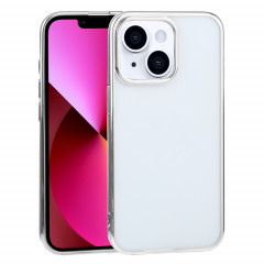 Étui de protection TPU de galvanoplastie ultra-mince pour iPhone 13 (argent)