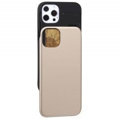 GOOSPERY SKY SLADIDE TPU TPU + PC PC Couvercle arrière Couvercle de protection avec emplacement de carte pour iPhone 13 Pro (Gold)