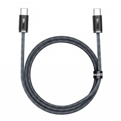 BASEUS CALD000216 Série dynamique 100W USB-C / TYPE-C sur le câble de données de charge rapide USB-C / C / C / C / C, Longueur du câble: 1m (bleu gris foncé)