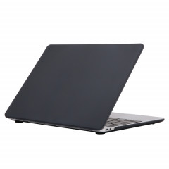 Pour Huawei Magicbook Pro 16.1 Cas de protection pour ordinateur portable givré antichoc (noir)